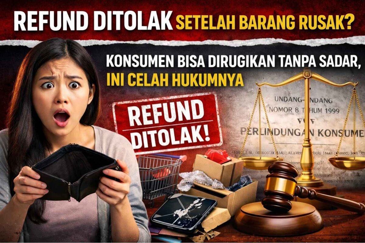 Refund Ditolak Setelah Barang Rusak? Konsumen Bisa Dirugikan Tanpa Sadar, Ini Celah Hukumnya