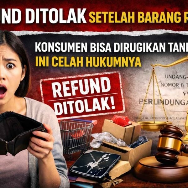 Refund Ditolak Setelah Barang Rusak? Konsumen Bisa Dirugikan Tanpa Sadar, Ini Celah Hukumnya