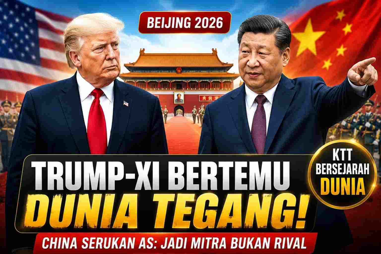 trump - xi bertemu