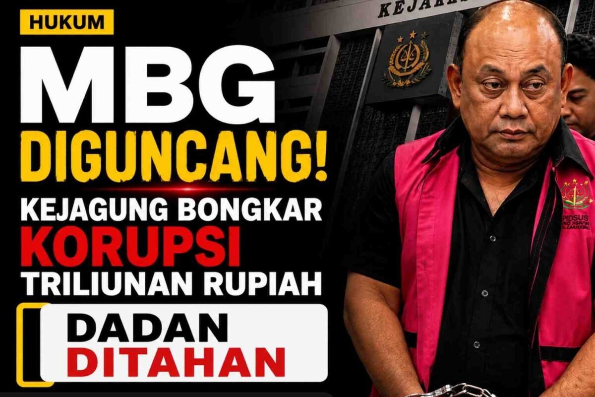 DADAN TERSANGKA KORIUPSI MBG
