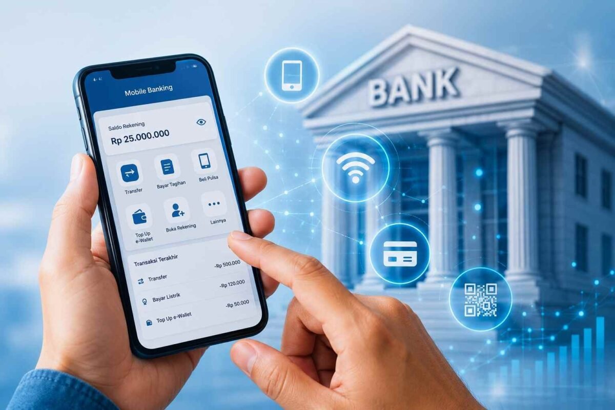 Transaksi Digital Melonjak, Bank Mulai Kurangi Kantor Cabang: Mobile Banking Jadi Andalan Nasabah