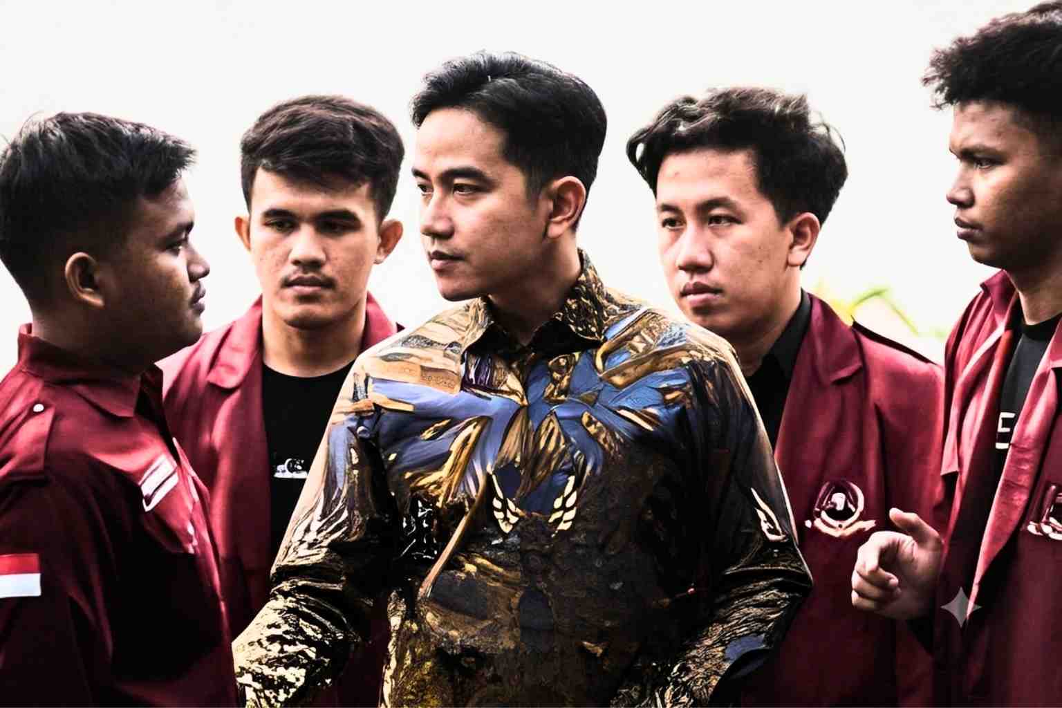 pertemuan bem FH universitas bung karno dan wapres gibran
