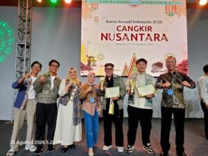 KKI 2026 mencatat penjualan Rp144,2 miliar. UMKM Kaltim menyumbang Rp1,14 miliar dan membuka peluang ekspor ke Jepang, Italia hingga Australia.