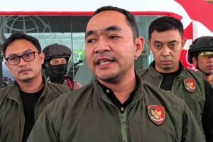 Penyidik Polda Metro Jaya melakukan penggeledahan di Kantor BPN Kabupaten Bogor terkait dugaan mafia tanah dan sertifikat palsu program PTSL 2019.