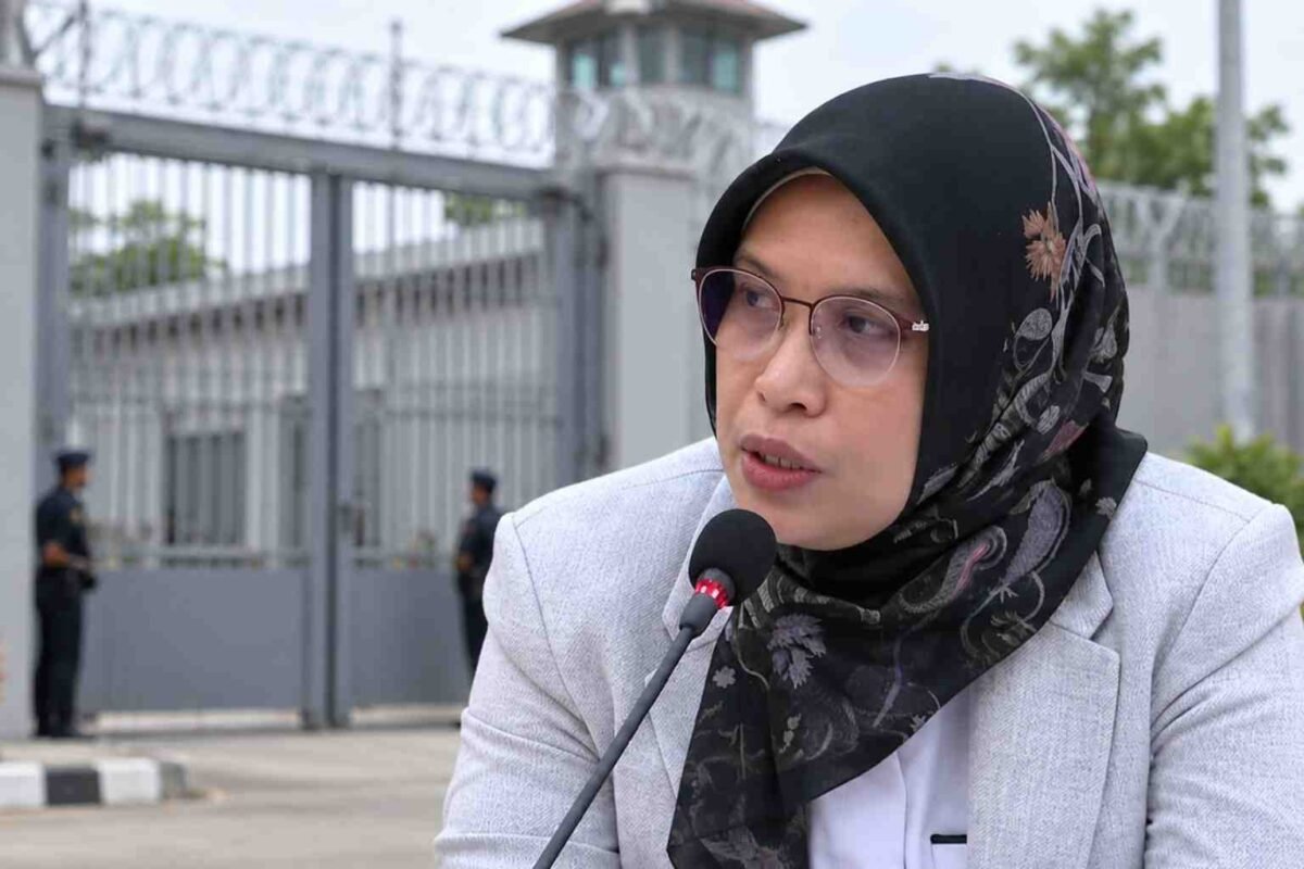 Syafrida R. Rasahan anggota Ombudsman RI menyampaikan temuan pengawasan di sejumlah lapas dan rutan