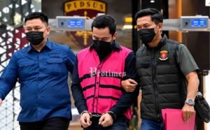 Direktur Utama PT CNI berinisial DS ditetapkan sebagai tersangka dugaan korupsi tata kelola nikel oleh Kejaksaan Agung.