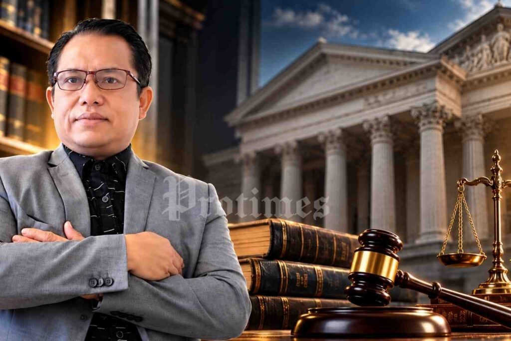 Iwan Saputra S.H. M.H. dalam materi pembelajaran Filsafat Hukum dan Etika Profesi tentang hukum dan keadilan.