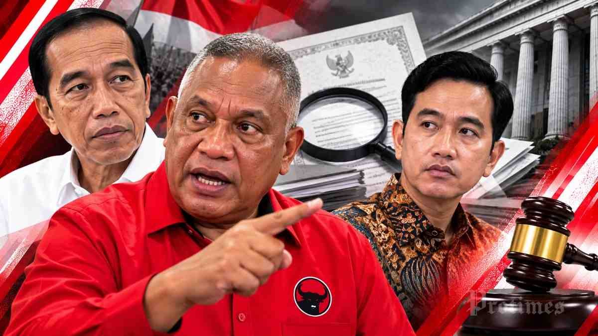 Komarudin Watubun menanggapi tudingan operasi politik dalam polemik ijazah Jokowi dan Gibran.