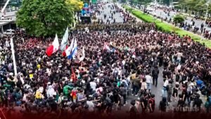 Aksi unjuk rasa mahasiswa dan masyarakat sipil di sejumlah daerah pada Hari Sumpah Pemuda dengan tuntutan lingkungan, ekonomi, pelayanan publik, hukum, dan demokrasi.