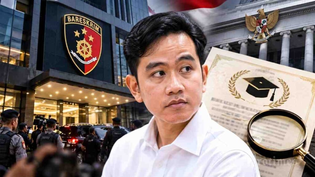 Gelar perkara khusus Bareskrim Polri terkait dugaan pemalsuan surat penyetaraan pendidikan Gibran Rakabuming Raka.