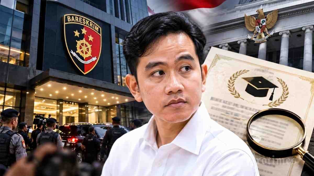 Gelar perkara khusus Bareskrim Polri terkait dugaan pemalsuan surat penyetaraan pendidikan Gibran Rakabuming Raka.