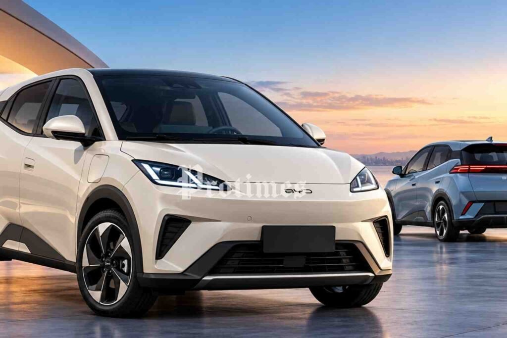 BYD Seagull generasi kedua 2026 mobil listrik terbaru dengan bodi lebih besar dan motor 95 kW.