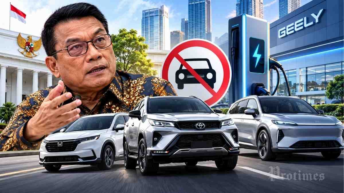 Moeldoko dan wacana insentif mobil hybrid bebas ganjil genap serta perkembangan teknologi kendaraan listrik 2027.