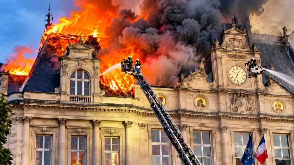 Kerusuhan demonstrasi di Prancis yang berujung penjarahan dan penangkapan ribuan orang pada Oktober 2026.