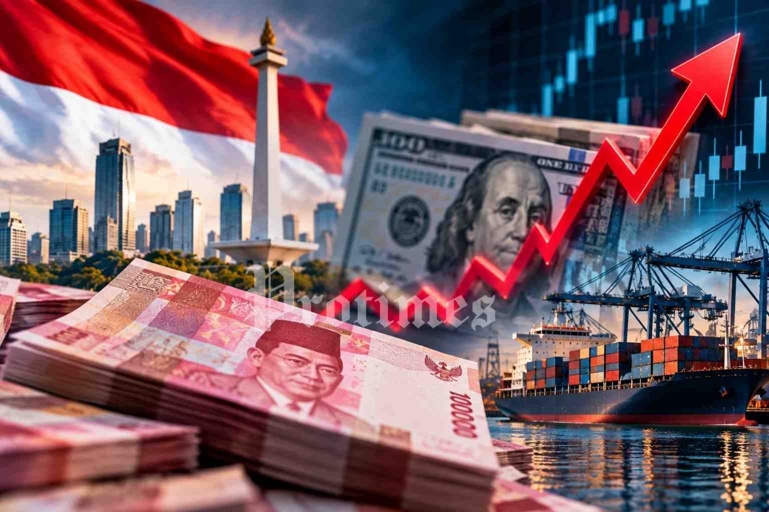 Rupiah bergerak di kisaran Rp17.800–Rp17.900 per dolar AS. Ini dampaknya terhadap harga barang, biaya produksi, impor, ekspor dan ekonomi rakyat.