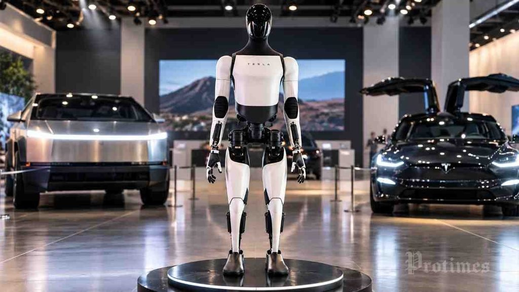 Tesla Mulai Produksi Optimus di Fremont, Pengiriman Komersial Dibidik 2027.